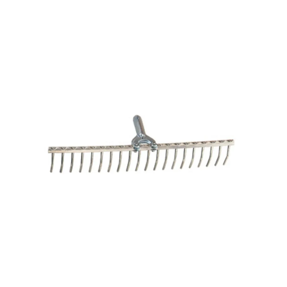 RASTRELLO A 20 DENTI TONDI IN ALLUMINIO (5 RASTRELLO A 20 DENTI TONDI IN ALLUMINIO (5