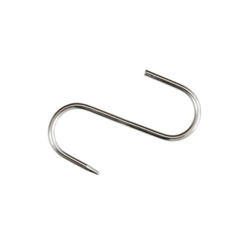 GANCIO INOX P/MACELLAIO 60 X 3 MM (10 GANCIO INOX P/MACELLAIO 60 X 3 MM (10