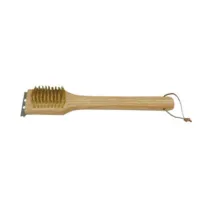 SPAZZOLA P/BARBECUE FILI OTTONE 30 CM (12