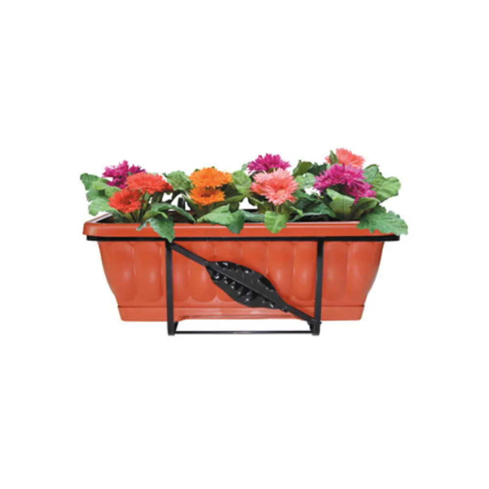 SET BALCONI FIORITI RETTANGOLARE 50 CM (6 SET BALCONI FIORITI RETTANGOLARE 50 CM (6