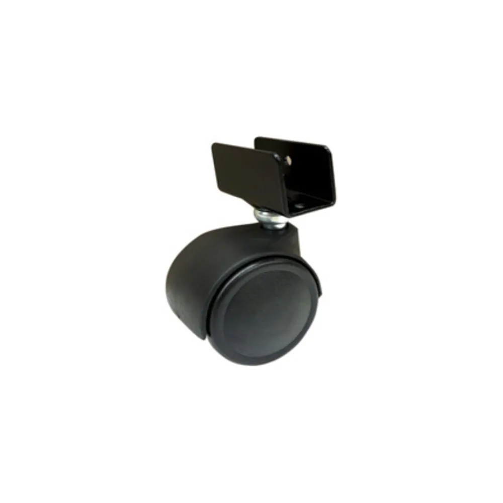 RUOTA MOBILE D 40 MM POLIPROPILENE C/PIASTRA U/16* (4 RUOTA MOBILE D 40 MM POLIPROPILENE C/PIASTRA U/16* (4
