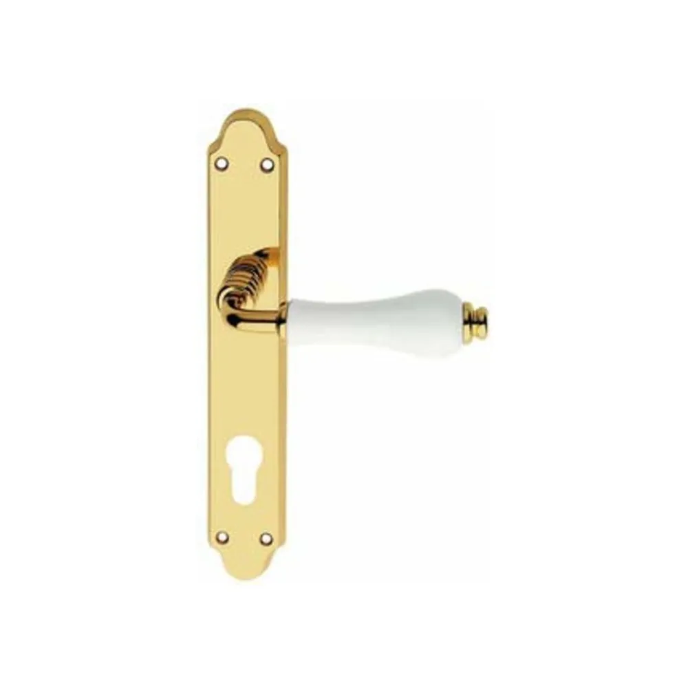 MANIGLIA OTTONE DALIA Q 8/85 F.Y. CARAMICA LUC BIA MANIGLIA OTTONE DALIA Q 8/85 F.Y. CARAMICA LUC BIA