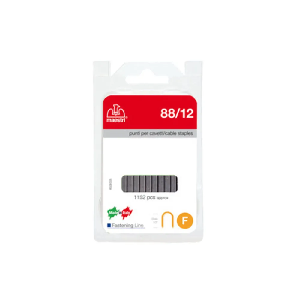 MAESTRI BLISTER PUNTI SPILLATRICE ART. 88/12 1152 PZ MAESTRI BLISTER PUNTI SPILLATRICE ART. 88/12 1152 PZ