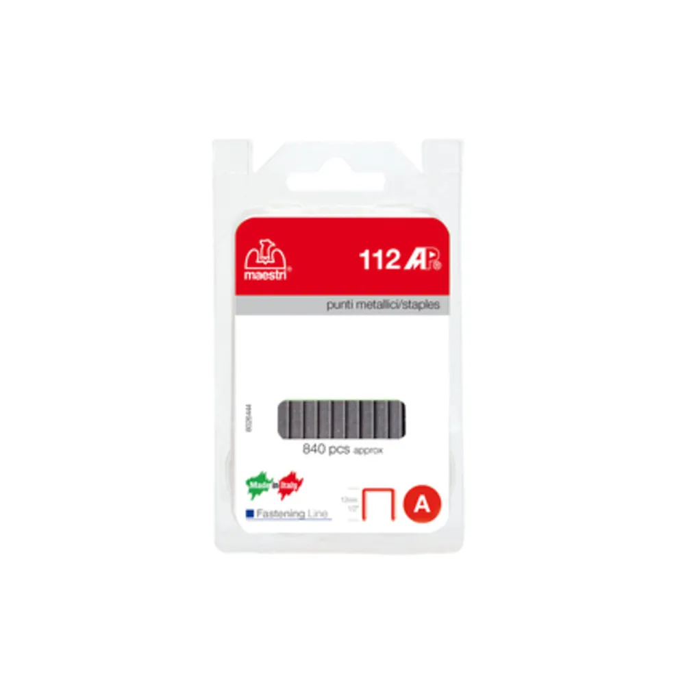MAESTRI BLISTER PUNTI SPILLATRICE ART. 112 AP   840 PZ