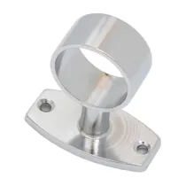 PASSANTE TUBO CORRIMANO OTTONE CROM D 25MM** (5