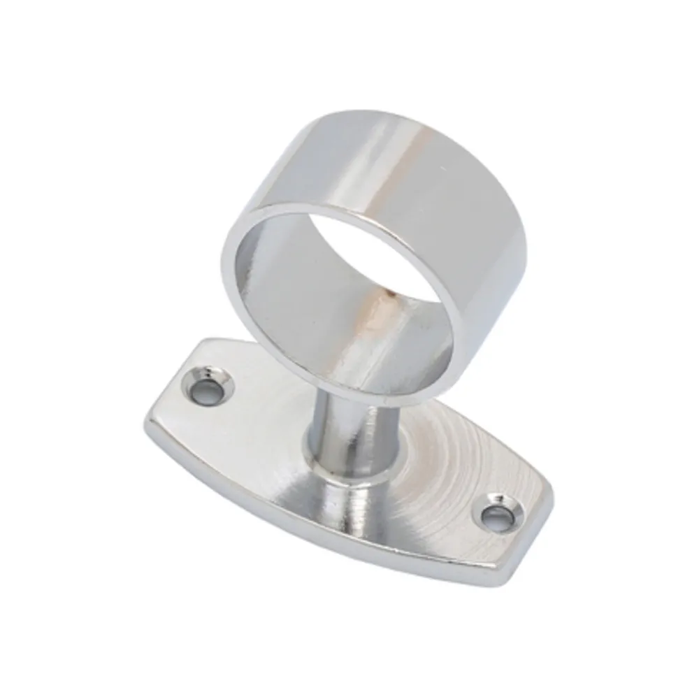 PASSANTE TUBO CORRIMANO OTTONE CROM D 25MM** (5 PASSANTE TUBO CORRIMANO OTTONE CROM D 25MM** (5