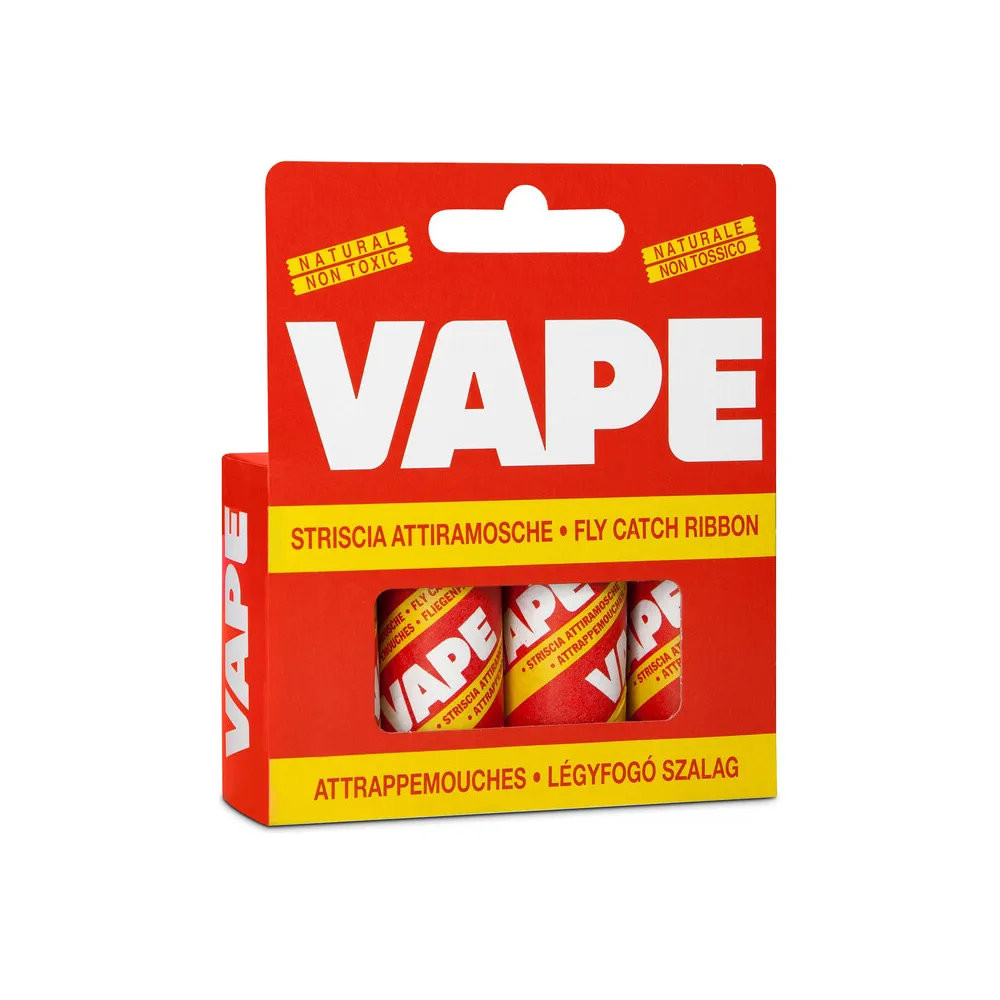 STRISCIA ATTIRAMOSCHE VAPE 4 PZ (24 STRISCIA ATTIRAMOSCHE VAPE 4 PZ (24