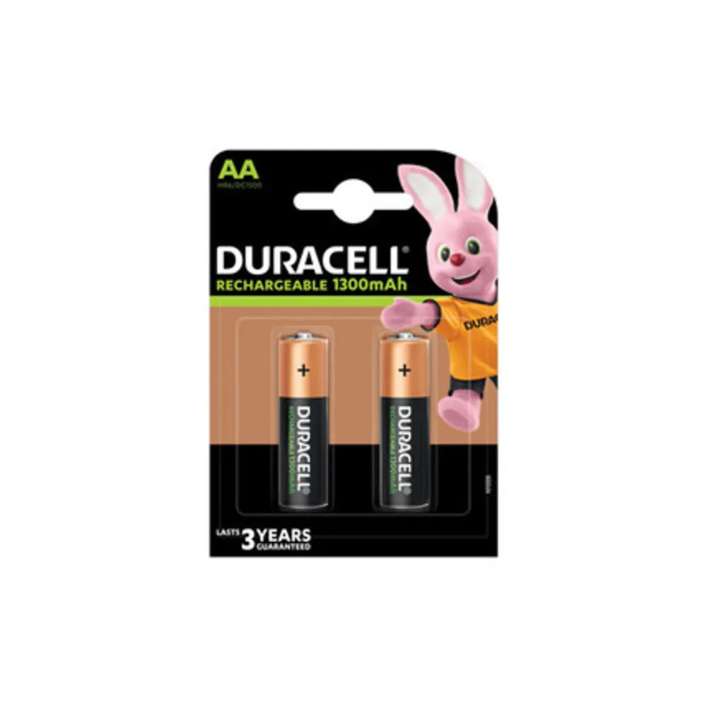 DURACELL BATT RICAR 1300 MAH STILO 2 PZ  HR6 (20
