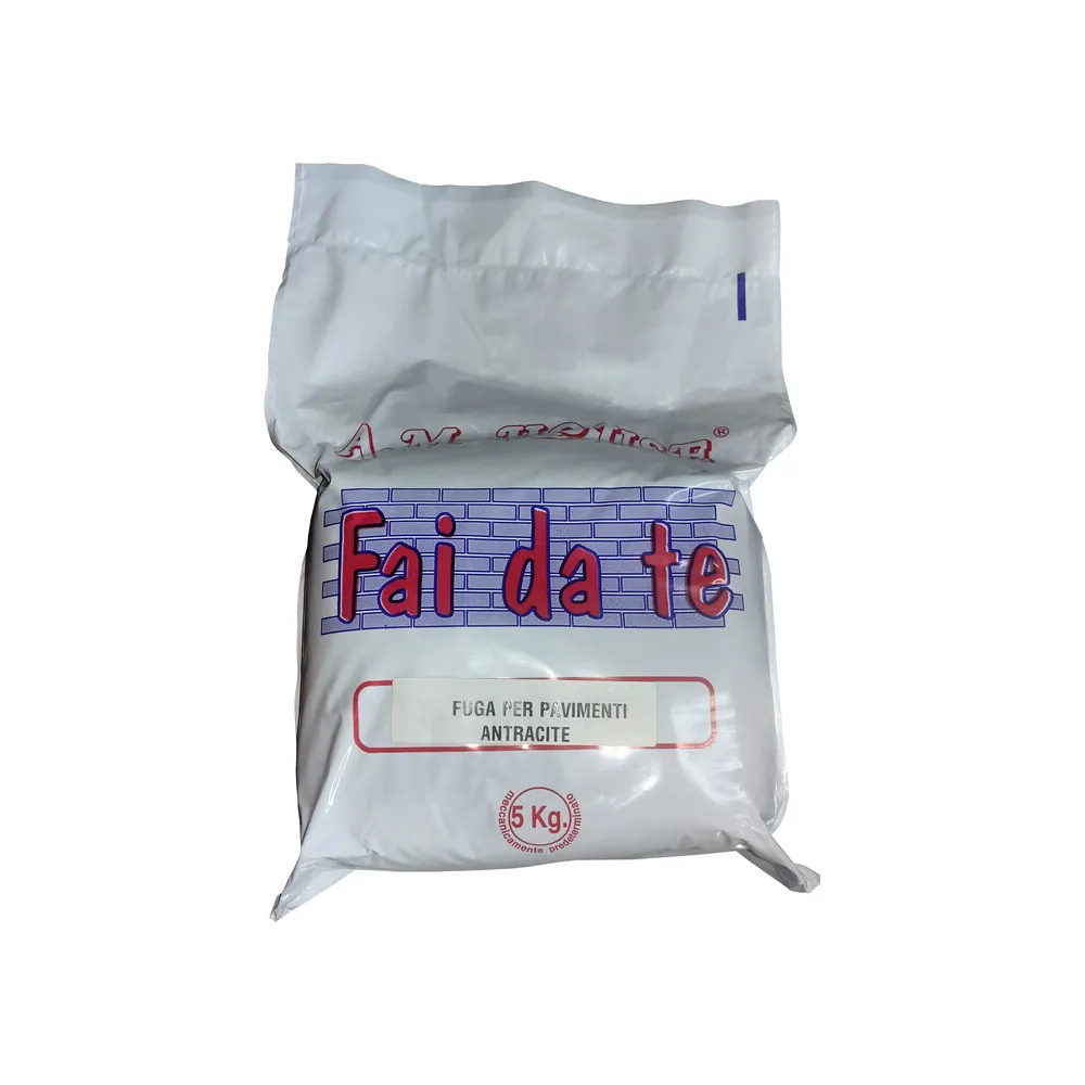 FUGA P/PAVIMENTI ANTRACITE DA 5 KG (4 FUGA P/PAVIMENTI ANTRACITE DA 5 KG (4