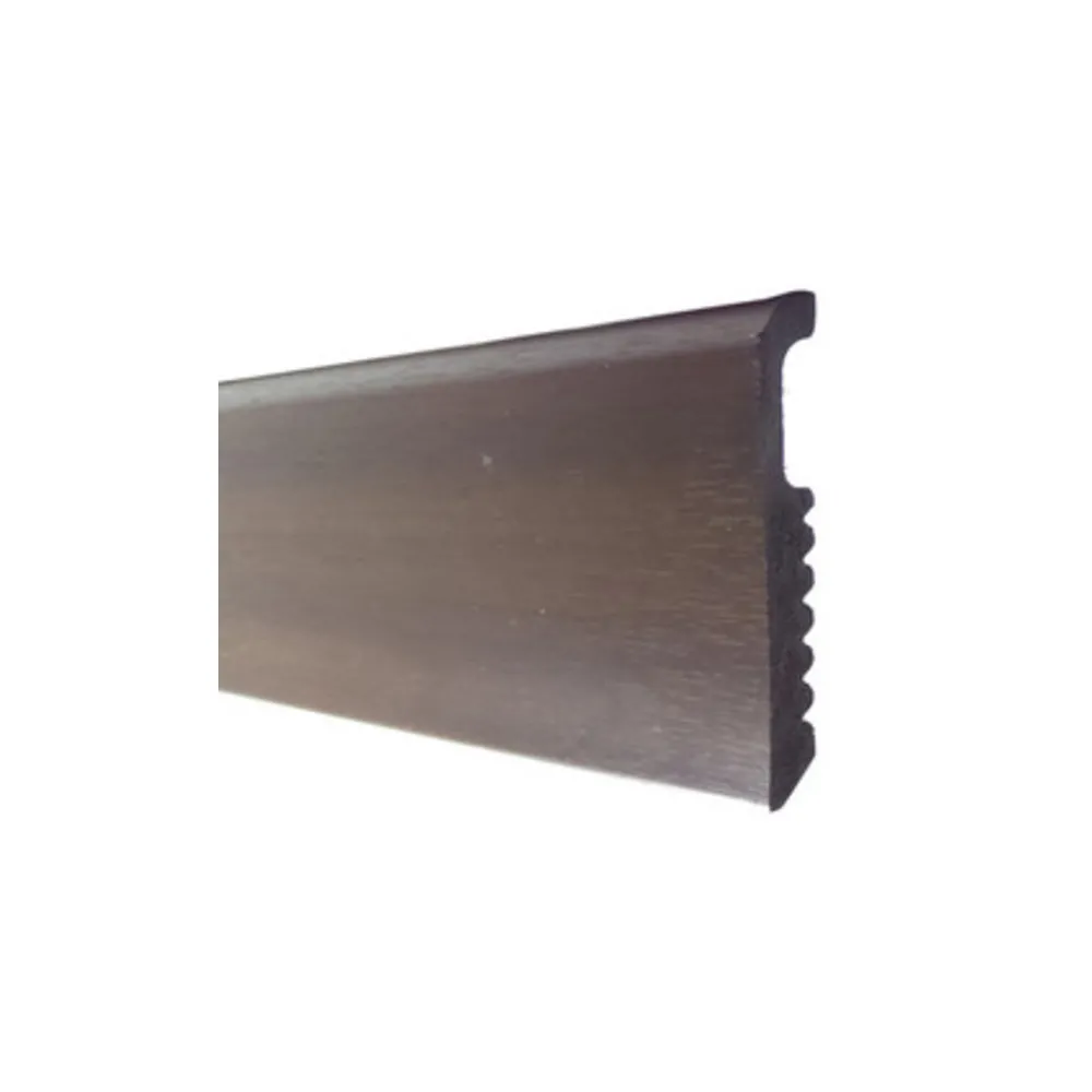 BATTISCOPA 75X8 POLISTIRENE LISCIO 200 CM NOCE SCURO (10 BATTISCOPA 75X8 POLISTIRENE LISCIO 200 CM NOCE SCURO (10