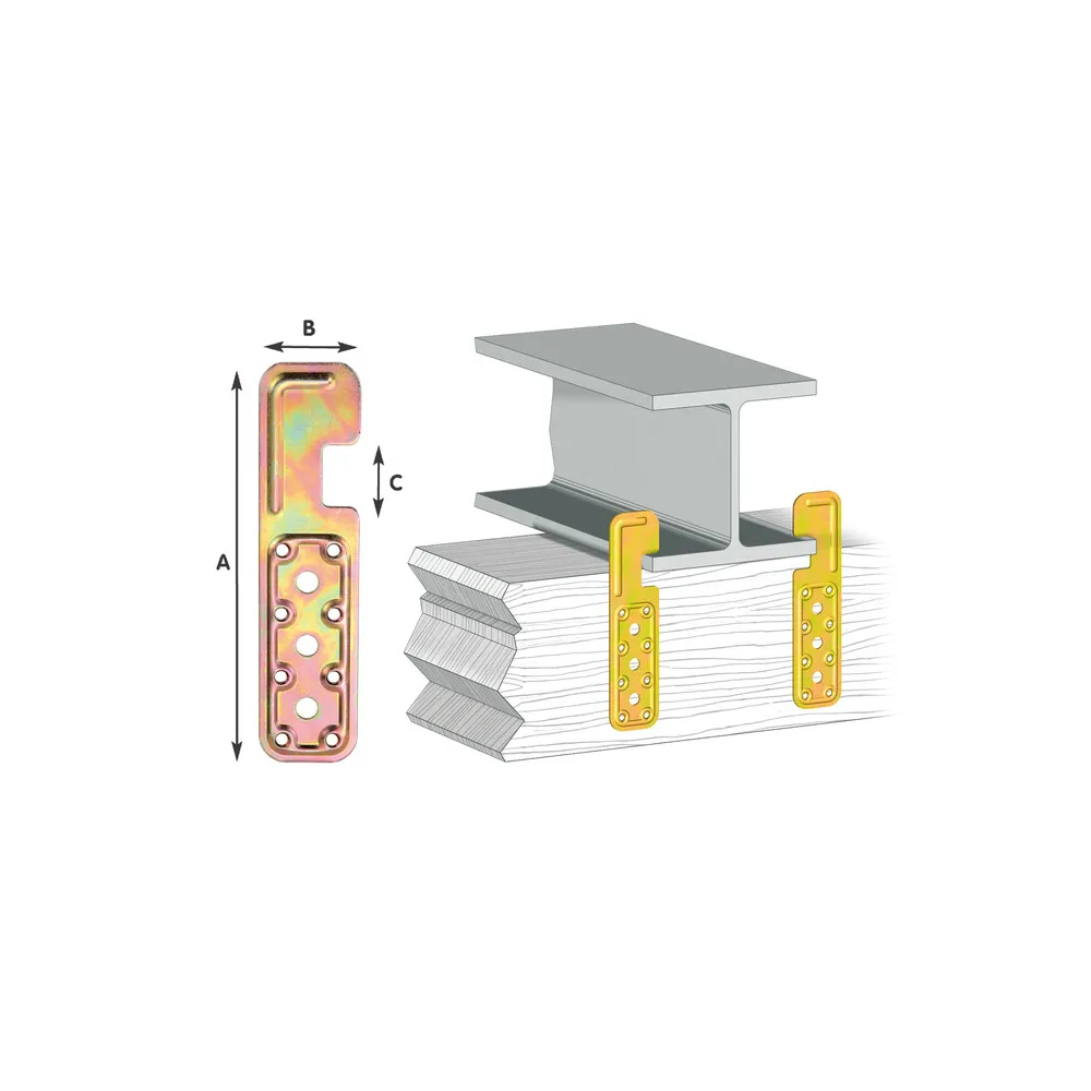 PIASTRA 756 SAGOMATA TRAVI H ACC TROP 50X200/30 MM (10 PIASTRA 756 SAGOMATA TRAVI H ACC TROP 50X200/30 MM (10