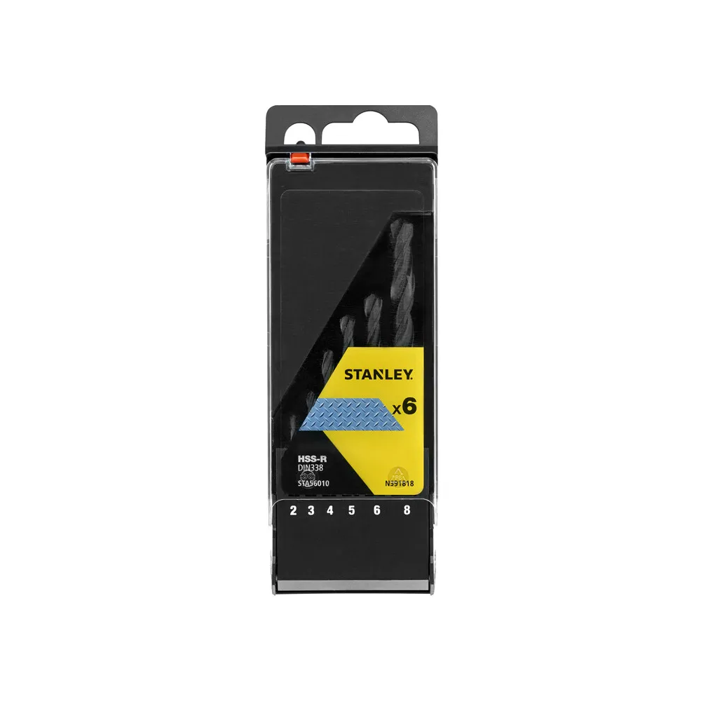PIRANHA STANLEY STA56010 (X56010) CASSETTA 6 PUNTE HSS