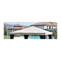 C TOP RICAMBIO P/GAZEBO LEGNO 300X300 POLIEST VERDE