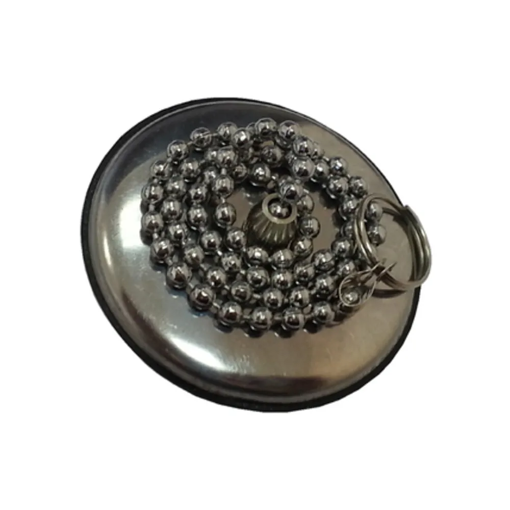 TAPPO P/SANITARI C/PLACCA INOX D 31 MM** (25 TAPPO P/SANITARI C/PLACCA INOX D 31 MM** (25