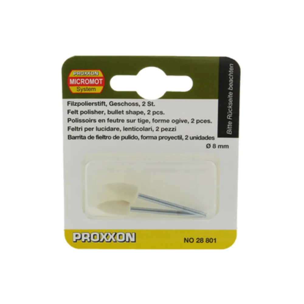 FELTRI CONICI 2 PZ PROXXON 28801