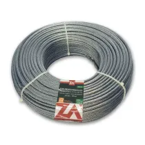 FUNE ACCIAIO ZINCATO ANTIGIRO 133F D 5 100 M