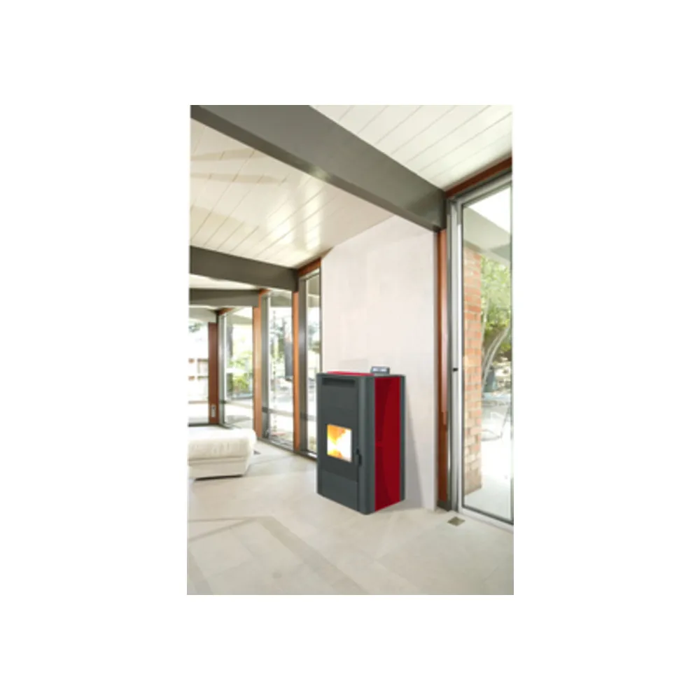 TERMOSTUFA PELLET VENT 22KW KING 24 BORDEAUX