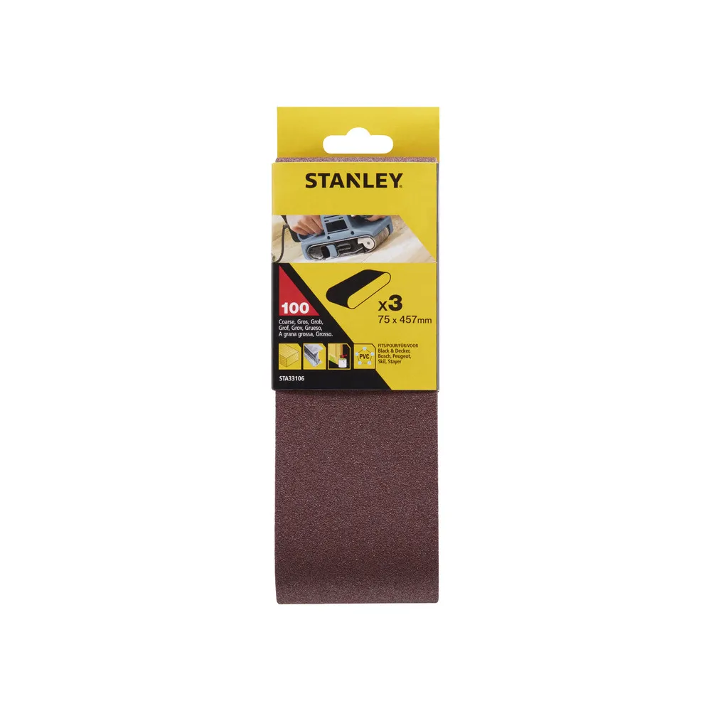 PIRANHA STANLEY STA33106 (X33106) 3 NASTRI 75X457 GR.100