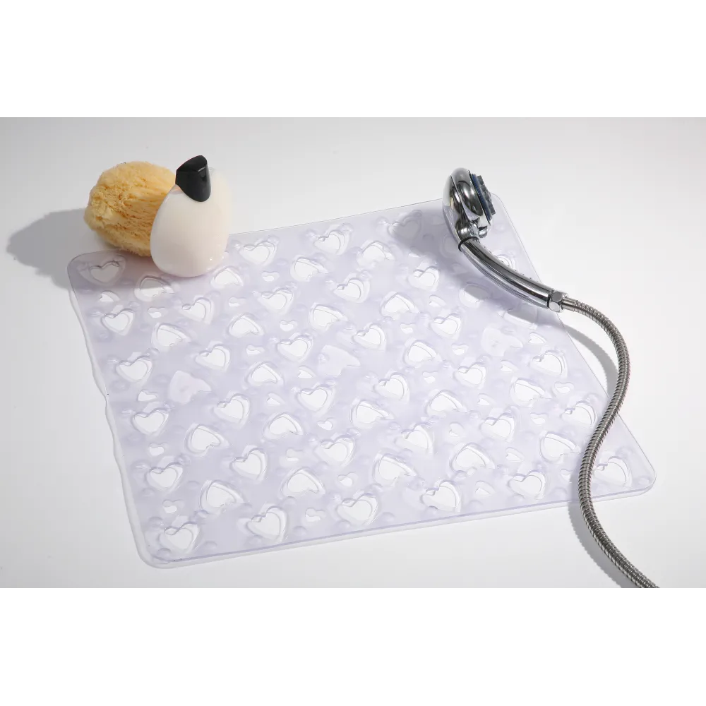 GEDY CO5555 TAPPETO DOCCIA VINILE CUORE 55X55 TRASP GEDY CO5555 TAPPETO DOCCIA VINILE CUORE 55X55 TRASP