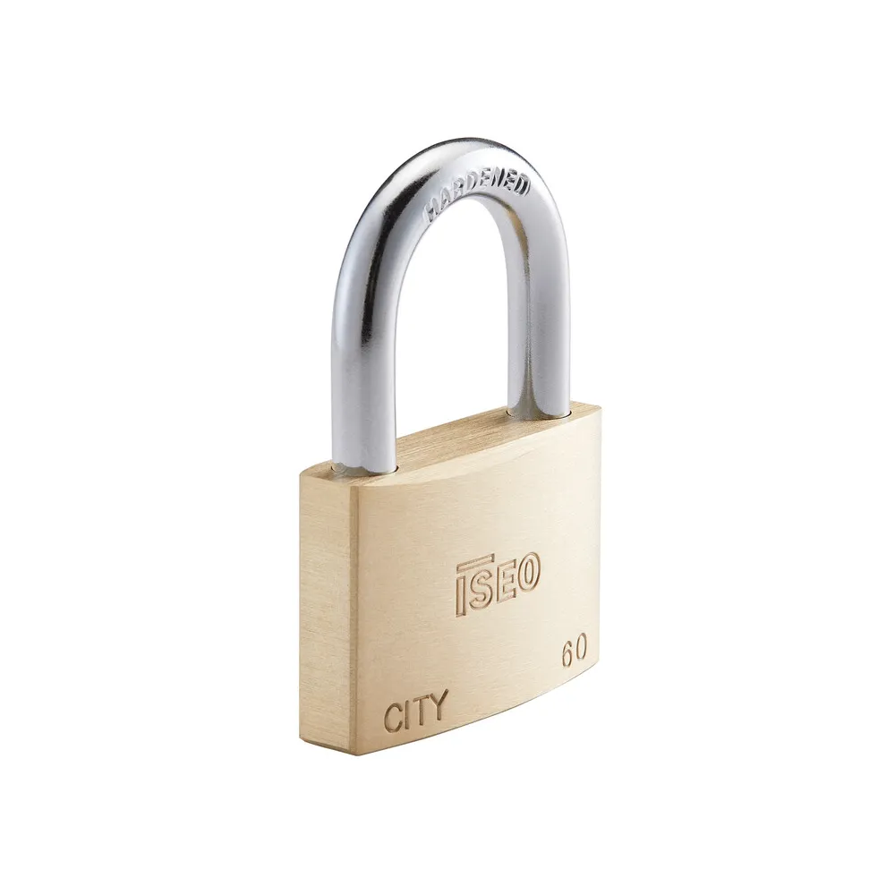 CITY BY ISEO LUCCHETTO OTT RETTANGOLARE 60 MM (10