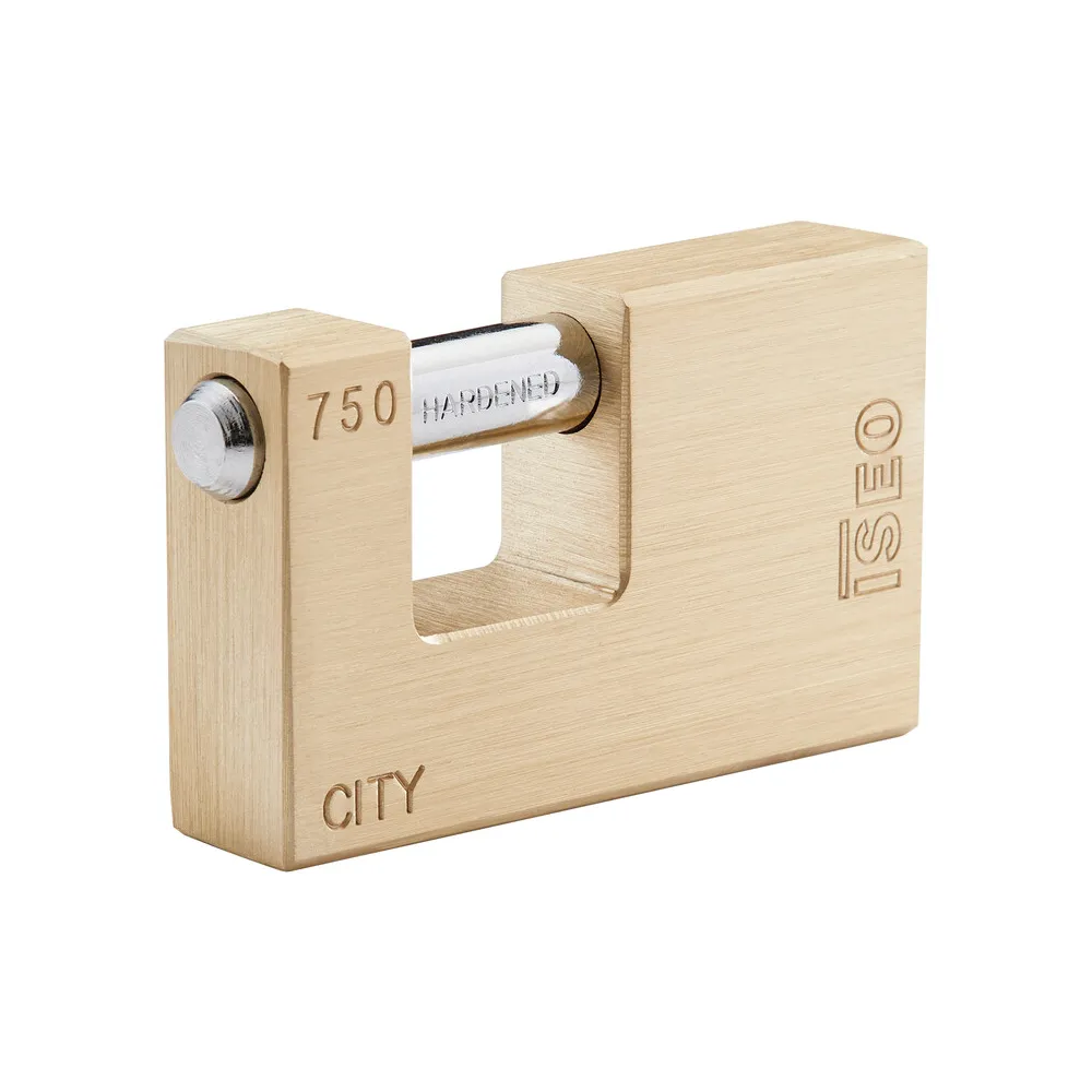 CITY BY ISEO LUCCHETTO P/SERRAN CARBON 76MM OTT CITY BY ISEO LUCCHETTO P/SERRAN CARBON 76MM OTT