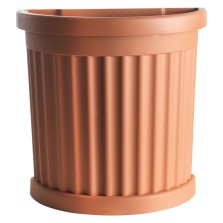 VASO 'ROMA' cm 27 x 52 x h 49 Lt. 35 terracotta