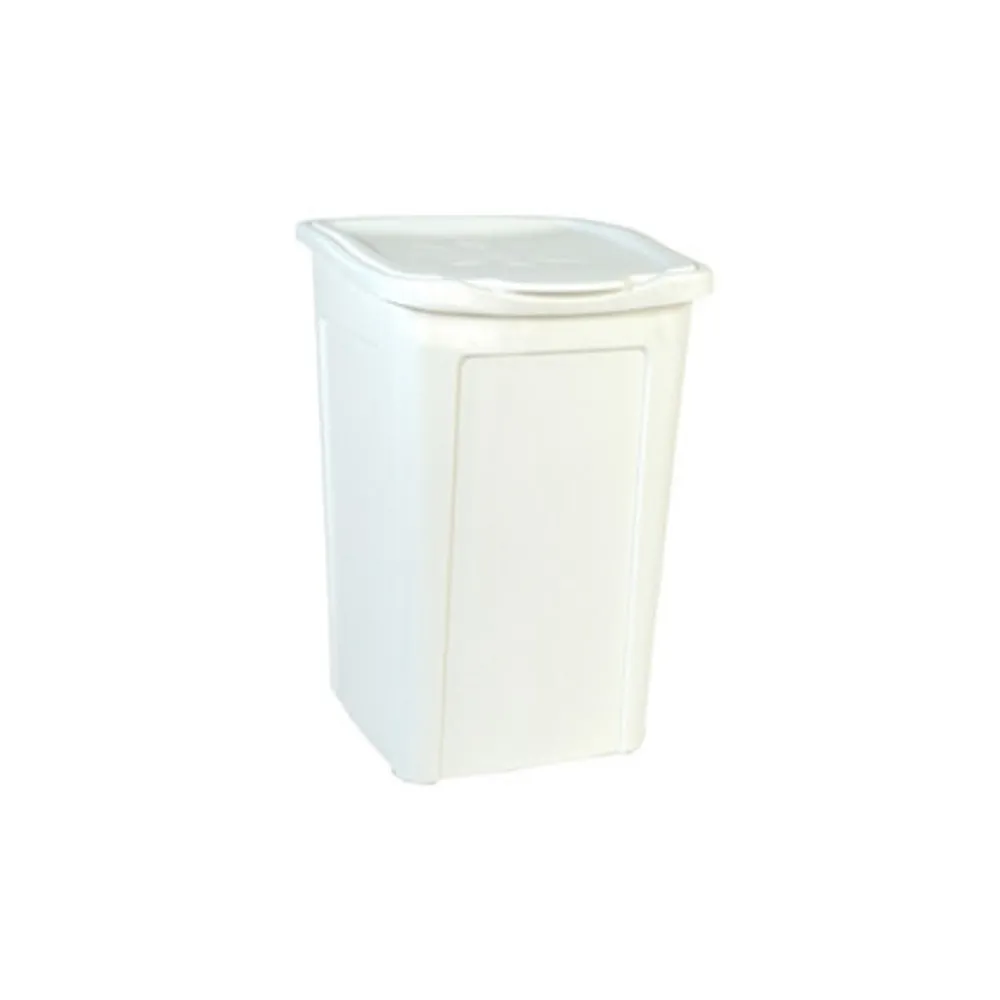PORTABIANCHERIA 37X37XH53 CM 50 L BIANCO (8 PORTABIANCHERIA 37X37XH53 CM 50 L BIANCO (8