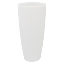 VASO TONDO 'STILO LAMP' Ø cm 33 x h 70 lt.12 ghia/luce bia.