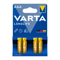 VARTA BATT LONGLIFE ALCALINA MINISTILO BL 4 PZ * (10