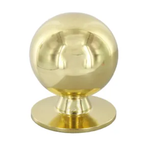 POMOLO OTTONE 2172 2501 D 25 MM TORNITO LUCIDO (30