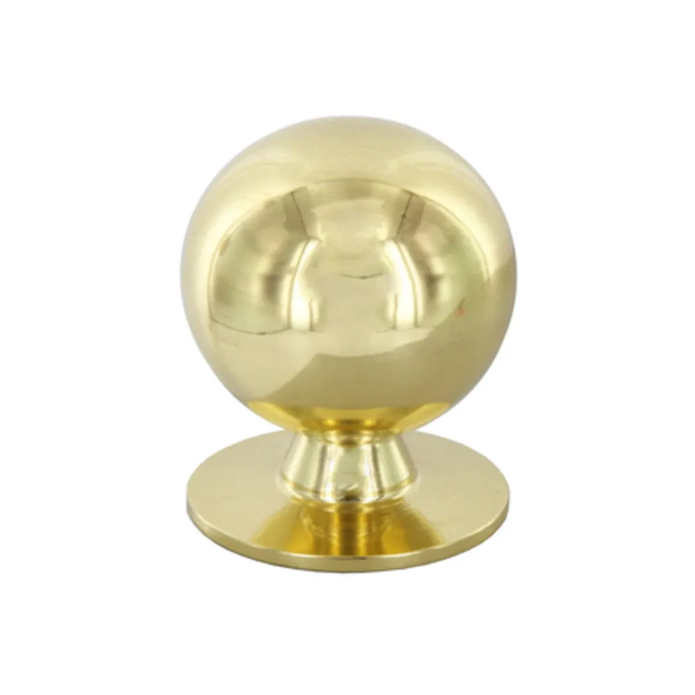 POMOLO OTTONE 2172 1501 D 15 MM TORNITO LUCIDO (25