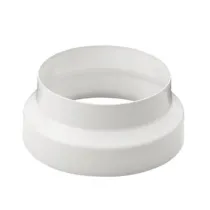 RIDUZIONE P/TUBO DI STUFA D 12/ 8 CM BIANCO