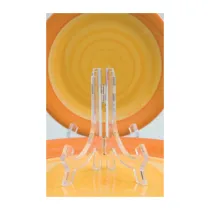 REGGIPIATTI DA APPOGGIO IN ACRILICO H 18 CM (6