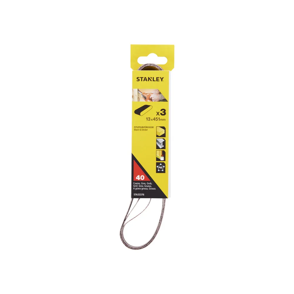 PIRANHA STANLEY STA33376 (X33376)  3 NASTRI 13X451 GR.40