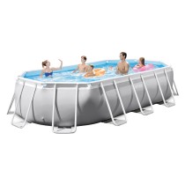 PISCINA CON TELAIO 'LINEA PRISMA FRAME' cm 503 x 274 x 122 - lt.13365