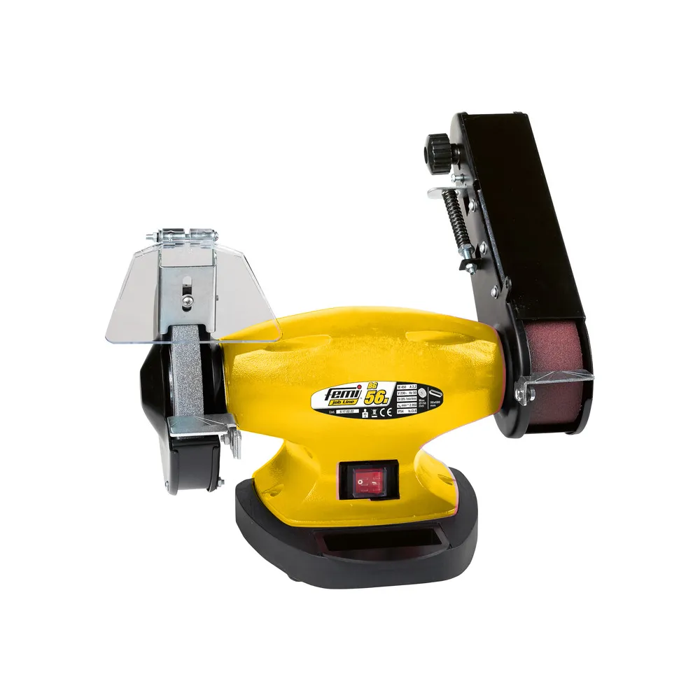SMERIGLIATRICE BANCO FEMI BG56N 330W COMBINATA