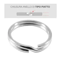 SILCA ANELLO PORTACHIAVI 25 MM** (100