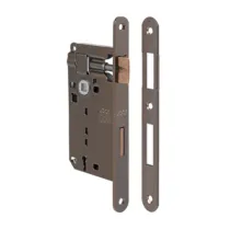 PATENT SERRATURA BRONZATA AGB Q.8/70 50 MM B.TONDO (5