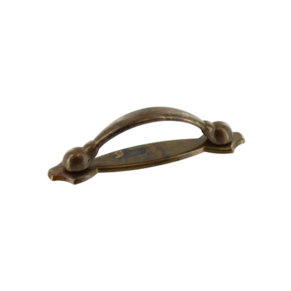 MANIGLIA OTTONE 18900  64 MM ANTICATO (25