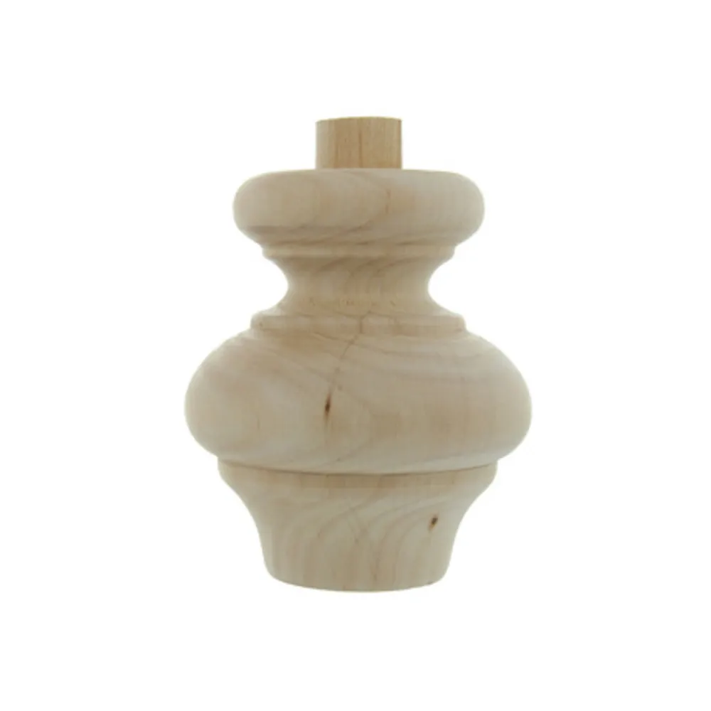 PIEDE IN LEGNO ONTANO 53012 88X100 MM (8 PIEDE IN LEGNO ONTANO 53012 88X100 MM (8