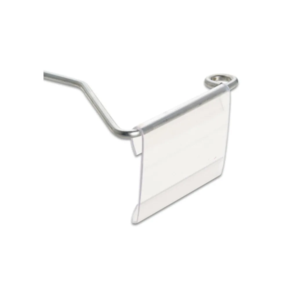 PORTAPREZZO PVC P/GANCIO FIG 23 TRASP 66X50 MM (50