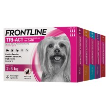 ANTIPARASSITARIO 'FRONTLINE TRI-ACT' cani  2/5  kg - 3 pipette ml 0