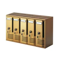 CASSETTA POSTALE ALUBOX CUBO C5 52X17