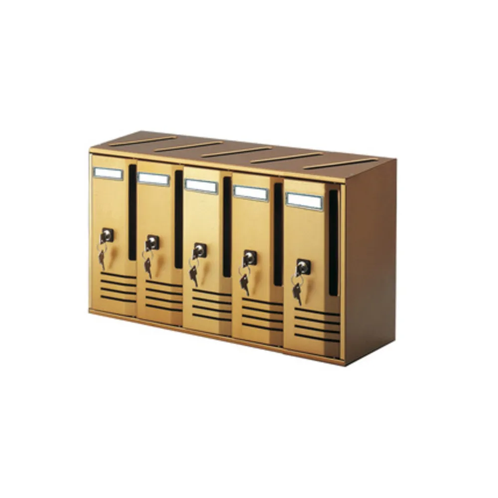 CASSETTA POSTALE ALUBOX CUBO C5 52X17