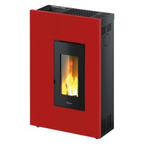 STUFA A PELLET 'MADISON 5' Colore rosso