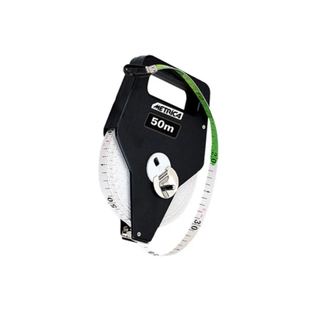 ROTELLA METRICA NASTRO FIBERGLASS DA 50 M