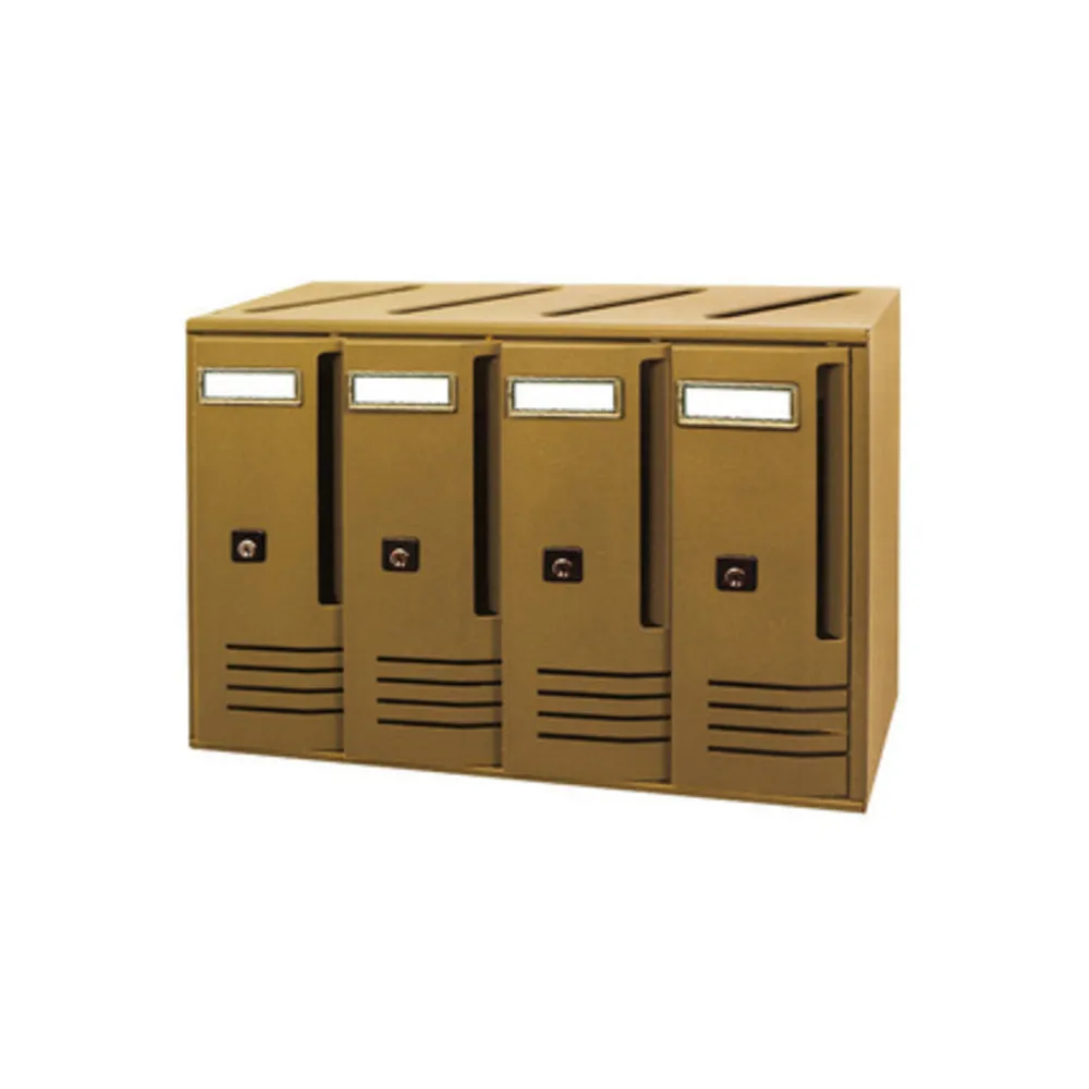 CASSETTA POSTALE ALUBOX CUBO C4 42X17