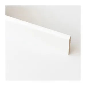 BATTISCOPA  70X10 MM MDF 240 CM BIANCO (10