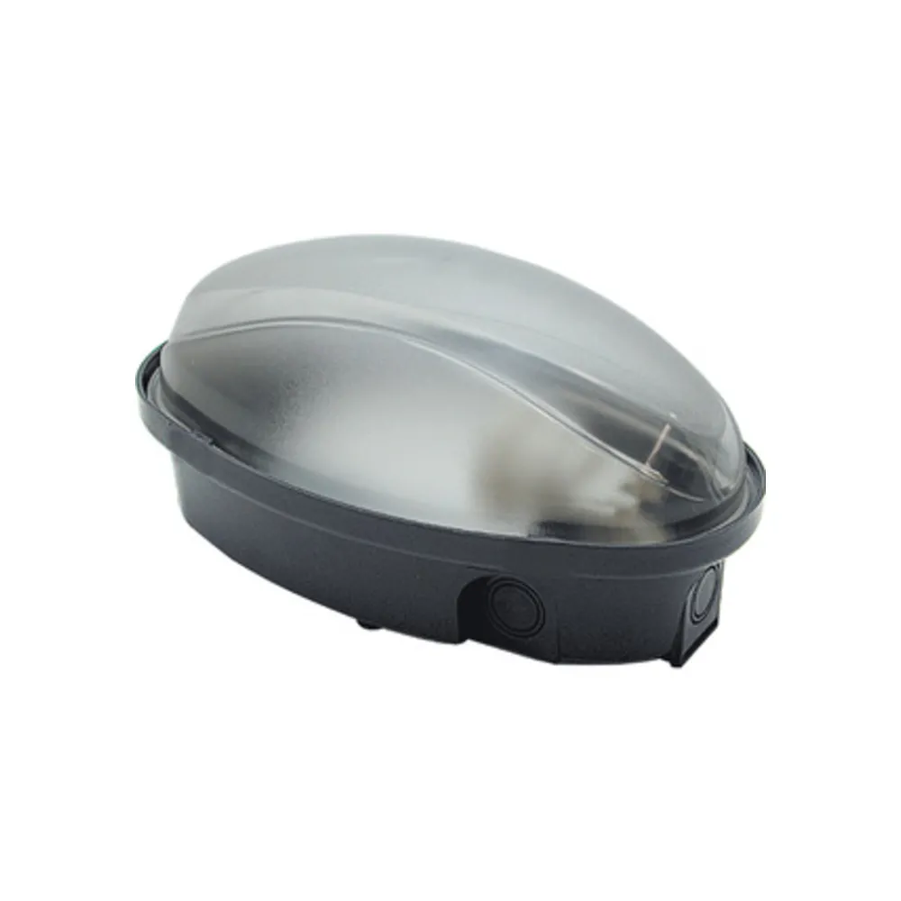 FME 62.721 PLAFONIERA OVALE NERO