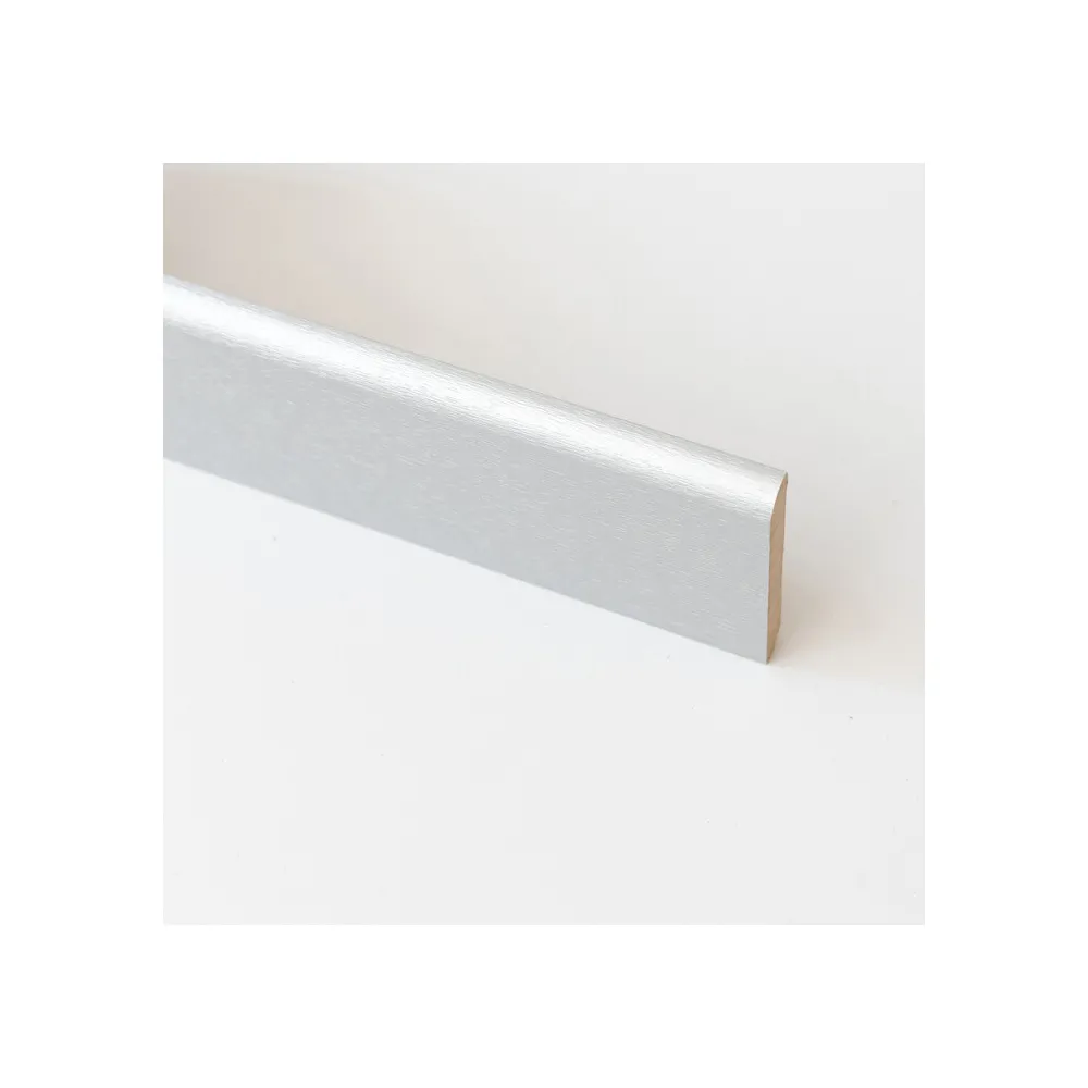 BATTISCOPA 70X10 MM MDF 240 CM ALLUMINIO (10 BATTISCOPA 70X10 MM MDF 240 CM ALLUMINIO (10